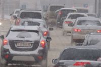Снегопад в Тюмени приведет к пробкам