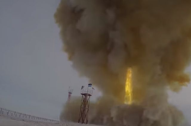 Видео: запуск ракеты в Домбаровской дивизии РВСН.