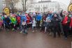 Около двух тысяч человек приняли участие в новогоднем забеге в Ростове 1 января 2018 года. 
