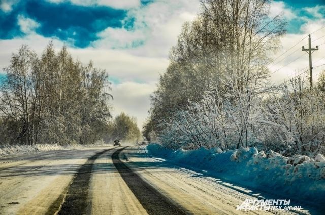 6 января в Красноярске потеплело, но за городом сохраняется морозная погода.