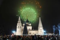 Главные новогодние торжества прошли на Советской площади в Ярославле.