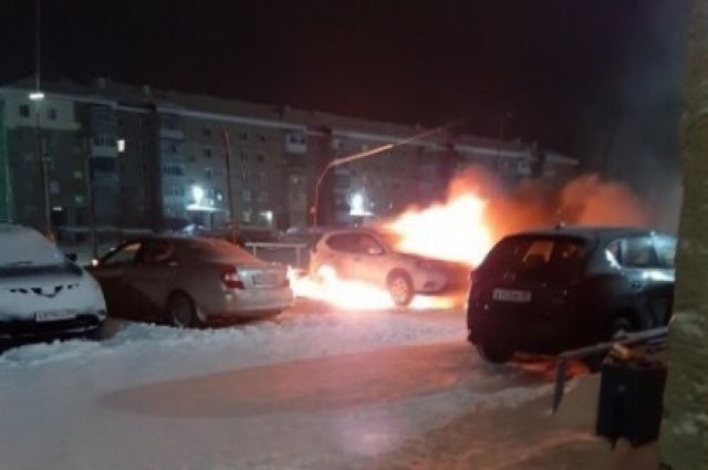 С начала года на Ямале сгорели уже четыре машины