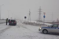 В Тюмени из-за снега и метели возможно ухудшение видимости на дорогах