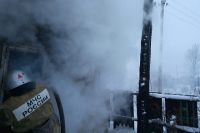 Пожар на заводе тушили в Комсомольске.