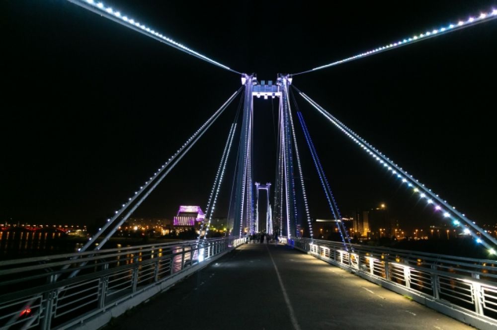 Вантовый мост.