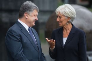 Порошенко проведет новую встречу с Кристин Лагард, теперь - в Давосе