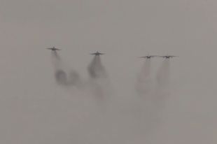 Военные летчики Объединенных сил провели учения в Азовском море
