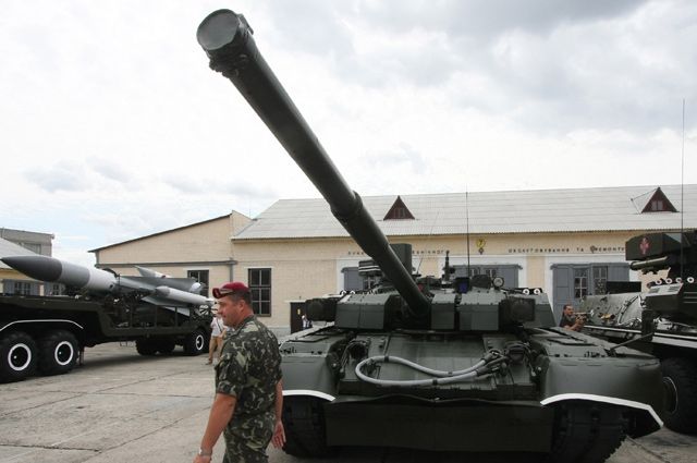 Танк Т-84У «Оплот» Вооруженных сил Украины.