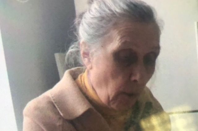 Женщину зовут Маргарита Константиновна Мачина, ей 78 лет. В последний раз её видели в отделении полиции на Кировоградской, 78 в 14.00