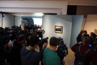 Картина Архипа Куинджи «Ай-Петри. Крым», которая была похищена из Третьяковской галереи в Москве 26 января