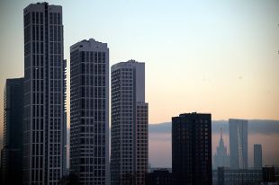 Здания жилого комплекса «Западный порт» в Москве.