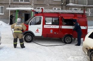 Тела мужчины и женщины обнаружены на пожаре ранним утром 13 февраля в Перми.