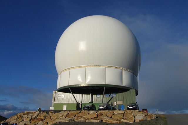 Радар Globus II в Вардё.