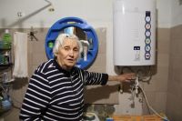 Марии Тимофеевой пришлось покупать электрический бойлер, так как газ отрезали.