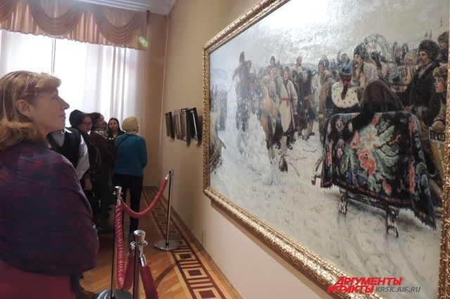 Выставка картин сурикова в красноярске
