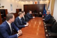 Участники конкурса «Лидеры России» встретились с градоначальником Ноябрьска