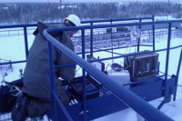 На Ямале ученые изучают снег и атмосферу