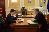Дмитрий Артюхов и Андрей Гаранин обсудили развитие Губкинского