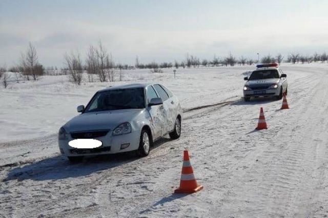 В Соль-Илецке в ДТП пострадал 3-летний пассажир «Лады»