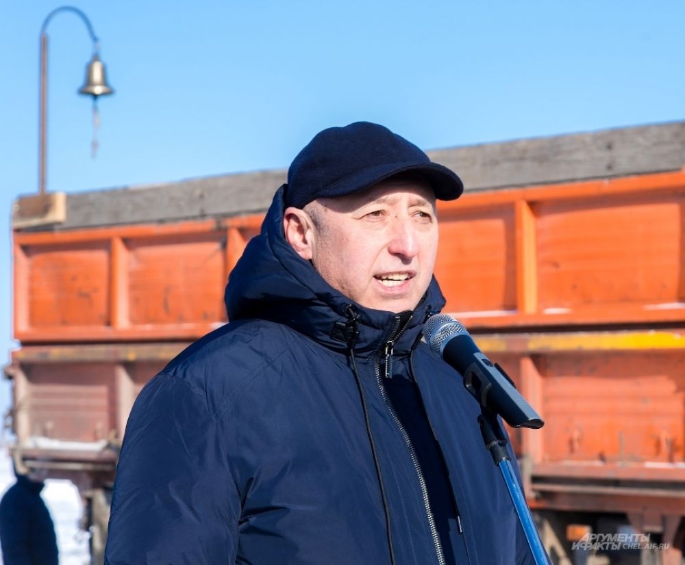 Глава Верхнеуральского района Сергей Айбулатов.