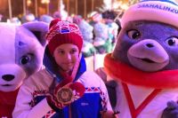 Биатлонистка Арина Солдатова завоевала две золотые медали на играх «Дети Азии».