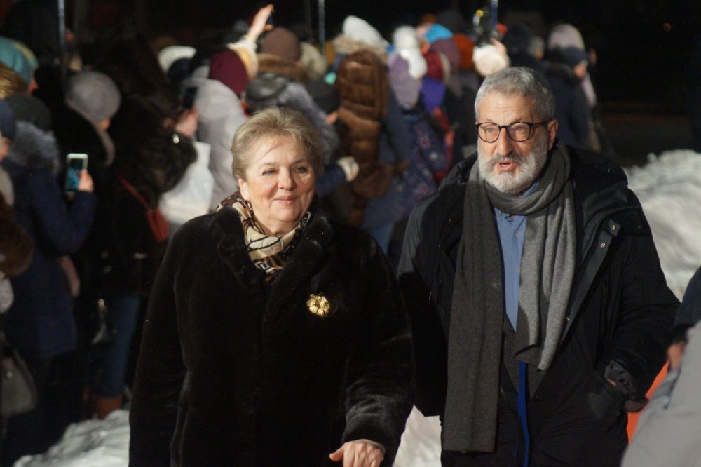 Вице-президент фестиваля Мария Зверева и Сергей Цигаль.