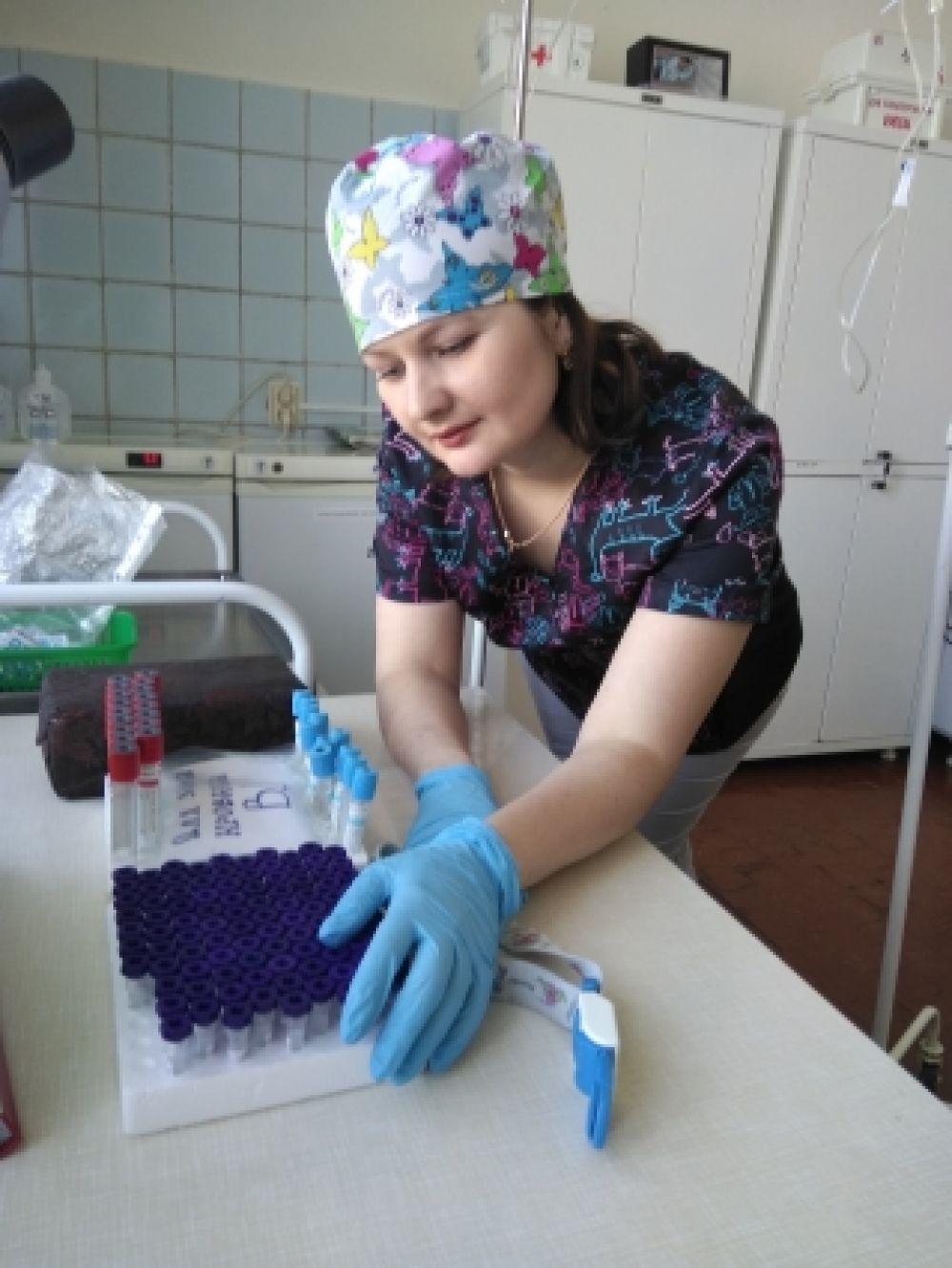 Олишевская Марта, процедурная медсестра КГБУЗ "Городская больница №2"