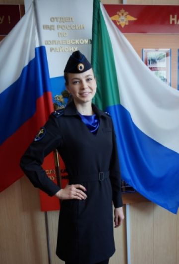Харина Анна,  следователь следственного отдела ОМВД России по Николаевскому району.