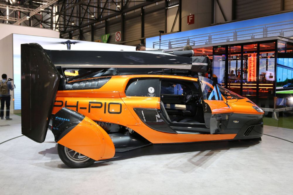 Летающий автомобиль PAL-V Liberty.