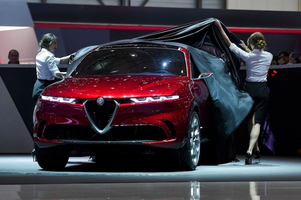 Концепт Alfa Romeo Tonale.