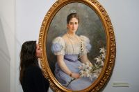 Портрет великой княгини Елизаветы Федоровны работы Ф. И. Рерберга.