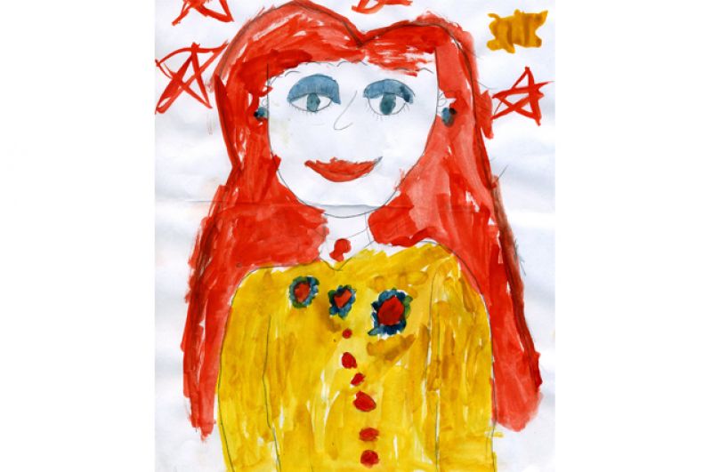 Лиза Головань, 5 лет