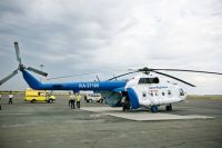  В Оренбург из Гая вылетел вертолет с тяжелобольным пациентом
