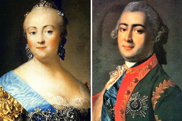 Елизавета Петровна и Алексей Григорьевич Разумовский.
