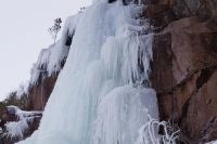 «Сосулька» - так называют скалолазы искусственный ледяной водопад