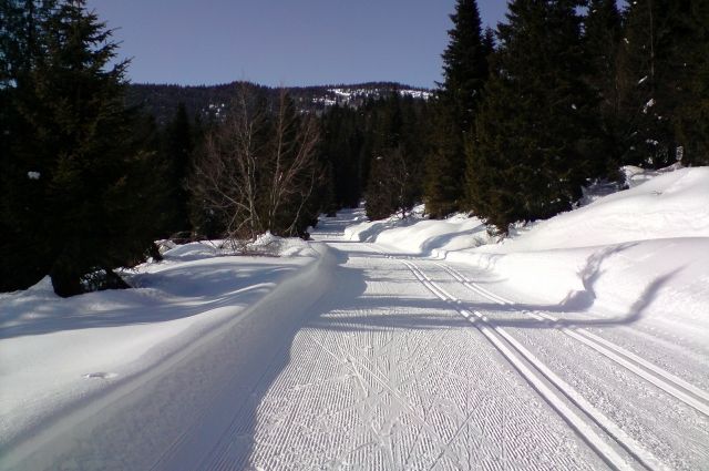 На третьем километре лыжной трассы очевидцы обнаружили лежащего без сознания мужчину.