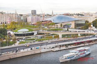 «Зарядье» – первый парк, появившийся за 200 лет в центре Москвы.