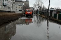 Подтопление улиц в Барнауле. 2018 год