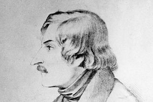 Картина художника Эммануила Александровича Дмитриева-Мамонова «Николай Васильевич Гоголь». 1852 год.