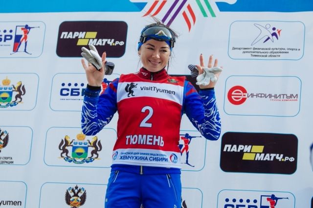 Ямальская биатлонистка завоевала четвертую медаль на Чемпионате России