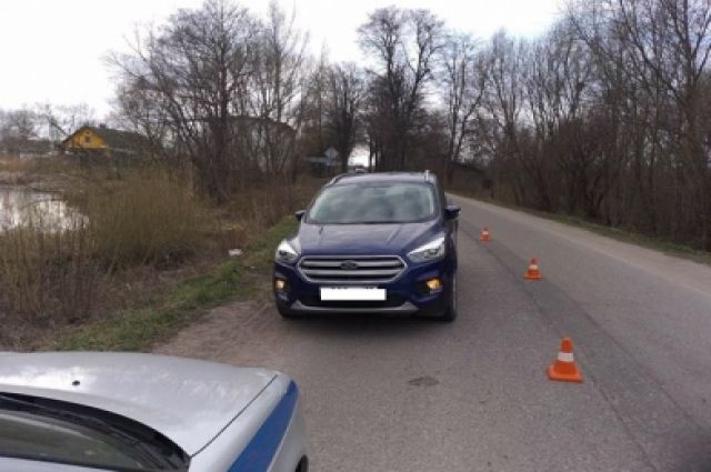 В Полесске автомобиль сбил ребёнка, перебегавшего дорогу