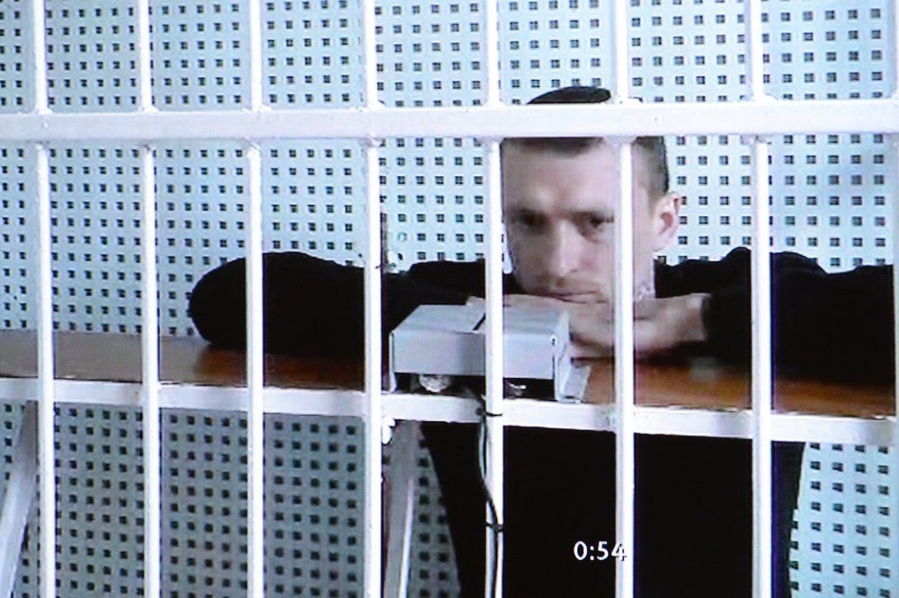 Павел Мамаев. Рассмотрение апелляционной жалобы по делу футболистов в Московском городском суде, октябрь 2018.