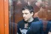 Павел Мамаев на рассмотрении ходатайства следствия о продлении ареста в Тверском суде, декабрь 2018.
