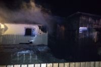 Один из последних резонансных пожаров в Прикамье: в этом доме сгорели пожилая женщина, мужчина и трёхлетняя девочка. 