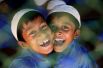 Мальчики народа рохинджа в лагере беженцев в Кокс-Базар в Бангладеш.