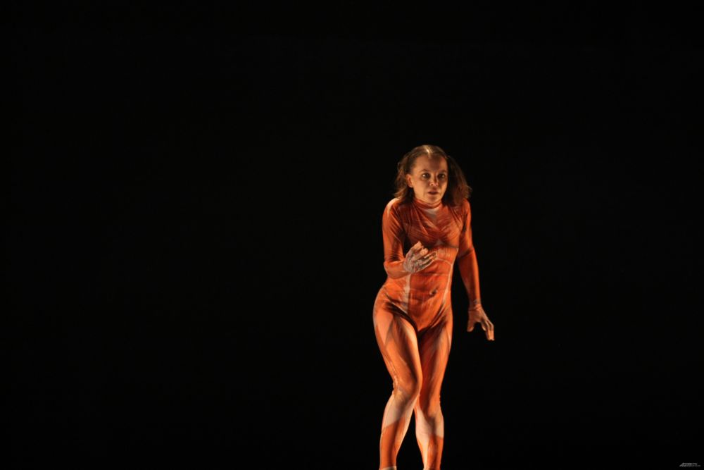Наталья Паламожных сыграла на сцене одно из воплощений Мефистофеля.