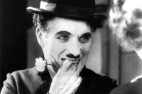 Чарли Чаплин в фильме «Огни большого города», 1931 г.