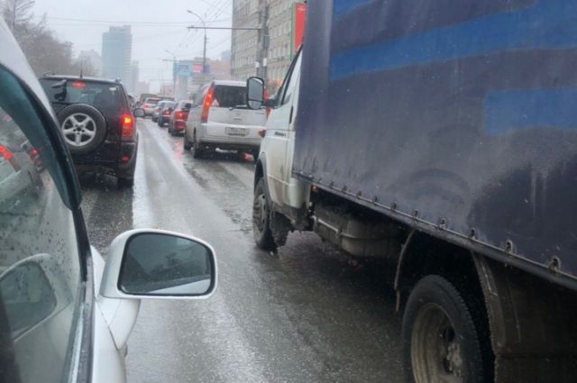 Пробки в Новосибирске