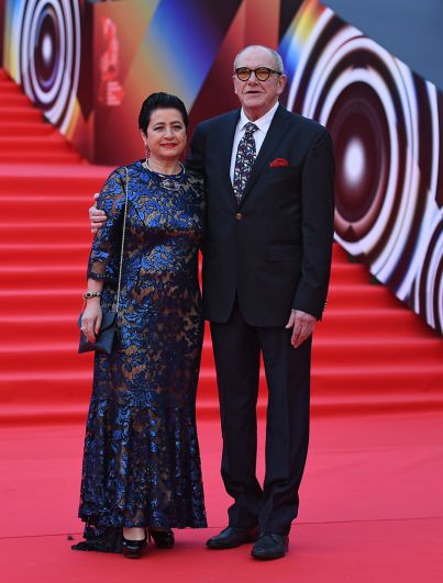 Актер Эммануил Виторган с супругой Ириной.
