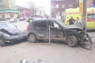 В ДТП на Комсомольском проспекте пострадали двое детей
